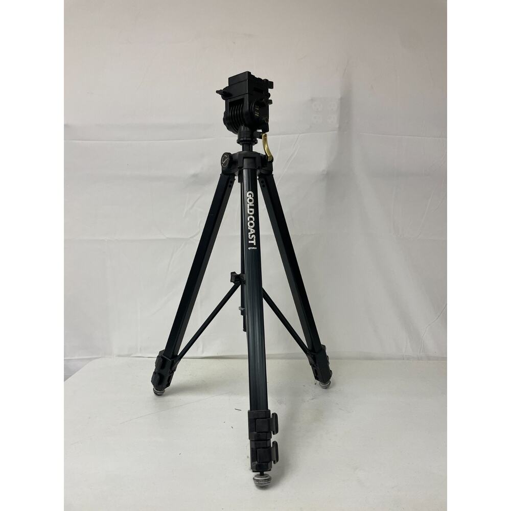 Gold Coast GT-700 Camera Tripod Universal Photo Video Stand Adjustable Black
